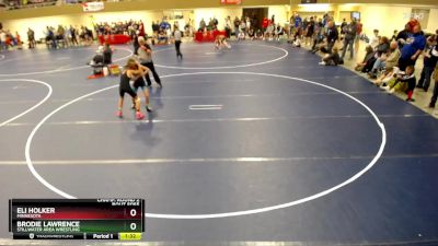 97 lbs Champ. Round 2 - Eli Holker, Minnesota vs Brodie Lawrence, Stillwater Area Wrestling