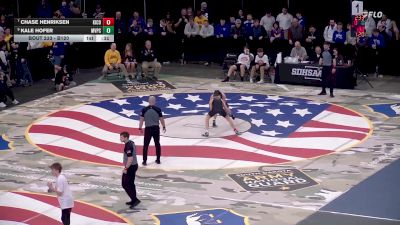 Cons. Round 2 - Chase Henriksen, Kingsbury County vs Kale Hofer, Mount Vernon/Plankinton/Corsica-Stickney