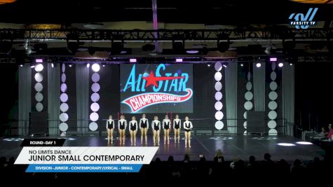 No Limits Dance - Junior Small Contemporary [2025 Junior - Contemporary/Lyrical - Small Day 1] 2025 ASCS Dance Grand Nationals & Cheer Showdown
