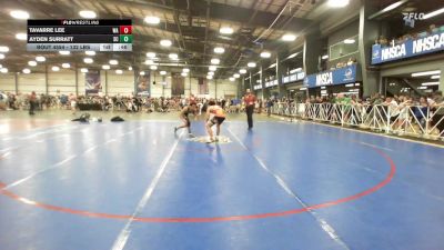 132 lbs Consi Of 32 #1 - Tavarre Lee, WA vs Ayden Surratt, SC