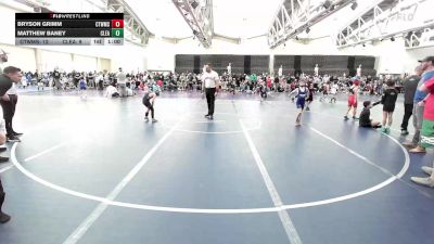 56 lbs Rr Rnd 8 - Bryson Grimm, CT Whale vs Matthew Baney, Clearview K3