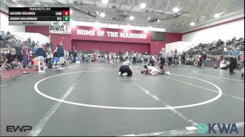 75-83 lbs Rr Rnd 1 - Jacobi Holmes, Cowboy Wrestling Club vs Aiden Balderas, Wichita Training Center