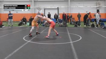 115 lbs Round 9 (10 Team) - Bronxton Wasco, Brecksville vs Brett Georger, Contenders WA