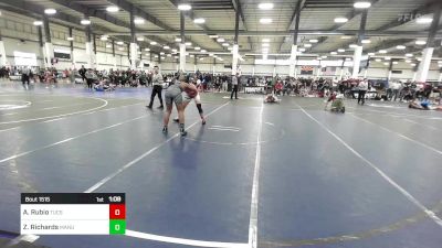 172 lbs Quarterfinal - Andrew Rubio, Tucson Cyclones vs Z Kai Richards, Manu WC