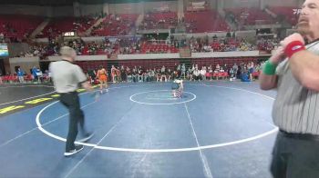 125 lbs Round 4 - 3rd Wb (16 Team) - Bella Kiskaden, Dumas vs Emily Harrington, Comal Smithson Valley