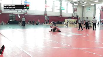 130 lbs Consi Of 4 - Julian Arango, St. Joes Metuchen vs Colin Logalbo, Journeymen