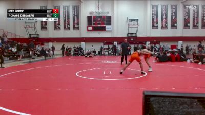 133 lbs 1st Place Match - Jeff Lopez, Oregon State vs Chase DeBlaere, Oregon State