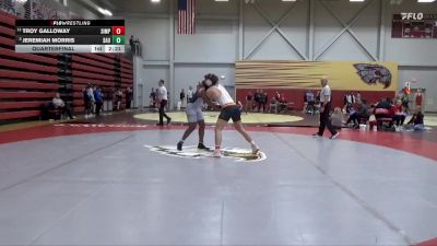 197 lbs Quarterfinal - Jeremiah Morris, St. Ambrose University vs Troy Galloway, Simpson