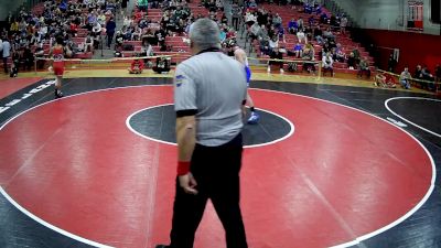 122 lbs Semifinal - Noah Beacom, United vs Jamal Hafiz, McKeesport Junior High