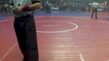 52 lbs Round Of 16 - Adrian Davila, Cobre Wrestling Jr Program vs Kalani Morales, NMPAL