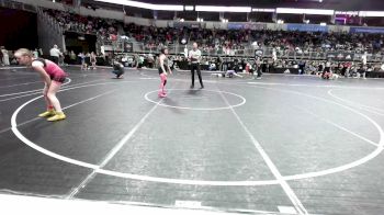 106 lbs Quarterfinal - Emma Roecker, Big Dog Grappling Academy vs Laken Little, South Central Punishers