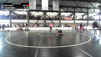 126-140 lbs Cons. Round 1 - Jacob Peters, Olympia Wrestling Club vs Cruz Cortez, Kewanee