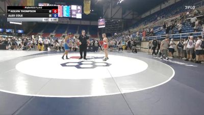 144 lbs Cons. Rd Of 64 - Kolvin Thompson, UT vs Alex Cole, OK