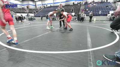 131 lbs Rr Rnd 4 - Cooper Root, Geary Youth Wrestling vs Jase Ramirez, Plainview Youth Wrestling Club