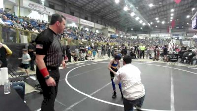 54 lbs Round Of 16 - Joaquin Vasquez, Steel City Reloaded WC vs Samuel Jimenez, North Park Middle School
