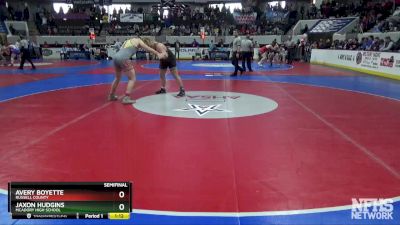 6A 220 lbs Semifinal - Jaxon Hudgins, McAdory High School vs Avery Boyette, Russell County