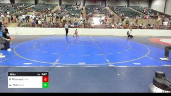 46 lbs Final - Hank Woodard, Georgia vs William Stott, Backyard Bullies Wrestling Club