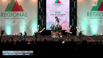 Long Island Cheer - Teal [2026 L1.1 Junior - PREP Day 1] 2026 The Northeast Regional Summit