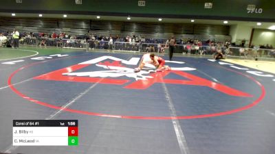 113 lbs Consi Of 64 #1 - James Bilby, KS vs Connor McLeod, VA