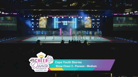 Show Cheer 2 - Cape Youth Storms [2025 Peewee Day 1] 2025 Pop Warner National Cheer & Dance Championship