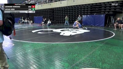 160 lbs Consi-qtrs - Leonard DeMaria, Stroudsburg vs Lucas Judd, Lebanon