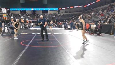 115 lbs Round Of 32 - Jennifer Flores, Lutheran/Orange (SS) vs Charlotte Macachor, Dougherty Valley (NC)