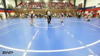 86 lbs Semifinal - Ronan Winkle, Bixby JH Boys vs Cannon Daniels, Bristow