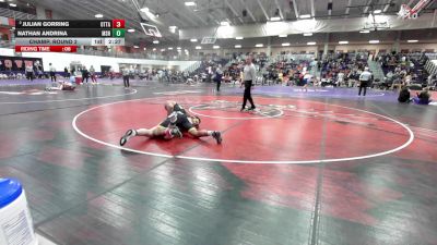 184 lbs Champ. Round 2 - Nathan Andrina, Montana State-Northern vs Julian Gorring, Ottawa University