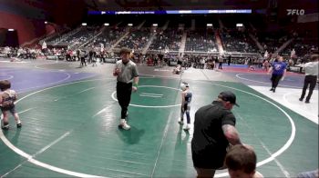 37 lbs 5th Place - Elijah Ojeda, Gladiator Wr Ac vs Nathan Schroeder, High Plains Thunder