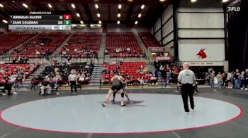 174 lbs 3rd Place Match - Zane Coleman, Central Oklahoma vs Jeremiah Halter, Drury