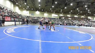 220 lbs Round Of 32 - Makhai Smith, Central Valley (Ceres) vs Mishael Mauck, Westview