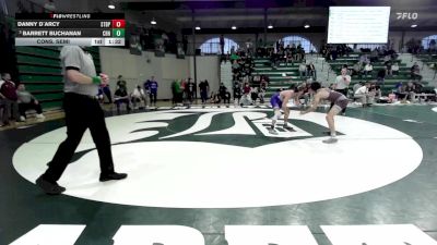 113 lbs Cons. Semi - Danny D`Arcy, St. Benedict`s Prep vs Barrett Buchanan, Christian Brothers High