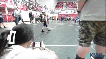 37 lbs Quarterfinal - Jericho Ferguson, Blue Devil Wrestling vs Kannon Engelhardt, Mojo Grappling Academy