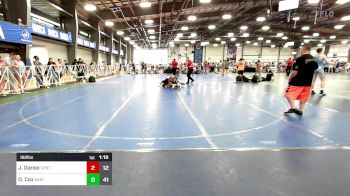 182 lbs Rr Rnd 3 - Josh Danso, Central MD Wrestling Black vs Orion Cox, 84 Athletes Black