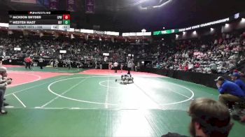 108 lbs Cons. Round 3 - Westen Mast, DEF2 vs Jackson Snyder, CPWA
