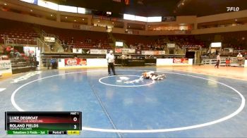 93 lbs Champ. Round 2 - Roland Fields, Tucson Cyclones vs Luke Degroat, Dominate Club Wrestling
