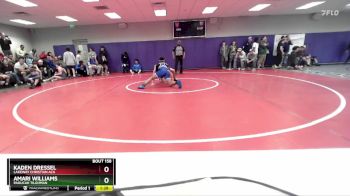 144 lbs Champ. Round 2 - Amari Williams, Paducah Tilghman vs Kaden Dressel, Lakeway Christian Aca
