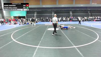 126 lbs Consi Of 64 #2 - Daniel Martinez, Canyon View AZ vs Allan Ayala Ayala, North Valleys