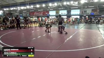 50 lbs Round 7 (10 Team) - Noah Curbelo, The Untouchables Purple vs Justice Sherman, Pace WC