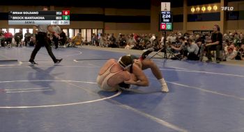 184 lbs Semis - Brian Soldano, Oklahoma vs Brock Mantanona, Michigan