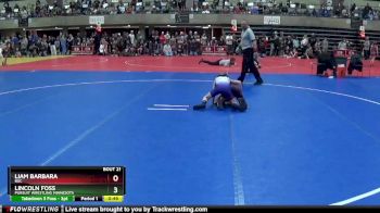 70 lbs Quarterfinal - Lincoln Foss, Pursuit Wrestling Minnesota vs Liam Barbara, BGC