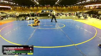 135 lbs Quarterfinal - Callie Alfieri, Florida Phoenix vs Kyla Rodriguez-Oliver, Osceola (Kissimmee)