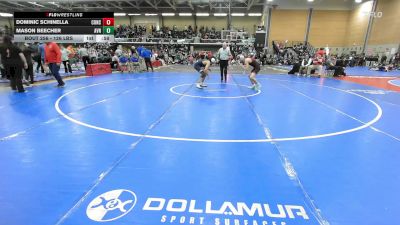 126 lbs Consi Of 16 #2 - Dominic Schinella, Concord vs Mason Beecher, Avon