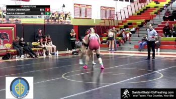 185 lbs Round 1 (4 Team) - Kayla Cesiano, Hillsborough vs Kyara Chiminazzo, Mount Olive/Randolph