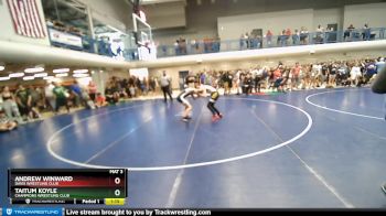 112-117 lbs Round 1 - Taitum Koyle, Champions Wrestling Club vs Andrew Winward, Davis Wrestling Club