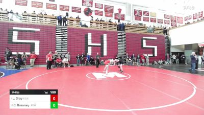 144 lbs Consolation - Landan Gray, Saint John's vs Dan Greaney, Leominster