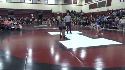 100 lbs Round 2 - Lyla Stiefel, East Buchanan vs Pricila Rosales, Iowa City Liberty