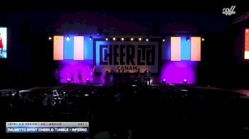 Palmetto Spirit Cheer & Tumble - Inferno [2026 L4.2 Senior - D2 - Medium Day 1] 2026 CANAM Grand Nationals