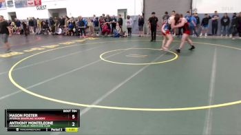 190 lbs Semifinal - Mason Foster, Interior Grappling Academy vs Anthony Monteleone, Chugach Eagles Wrestling Club