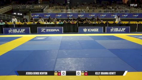 Kelly Johanna Hewitt vs Jessica Denise Newton 2026 Pan Jiu Jitsu IBJJF Championship